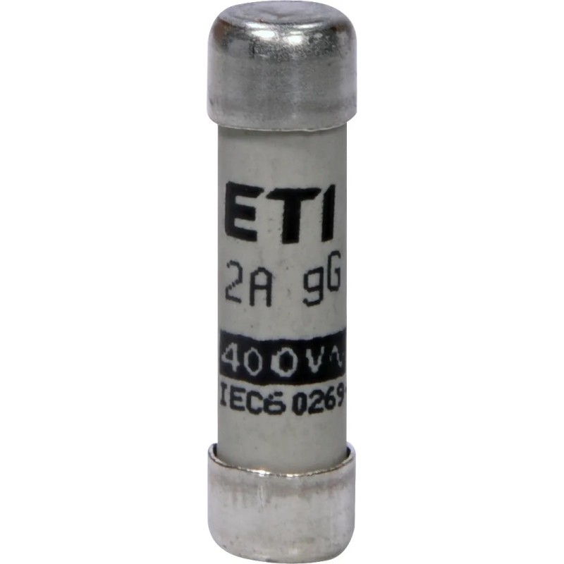 WKŁADKA TOPIKOWA CYLINDRYCZNA CH8x32 GG 2A/400V 002651002