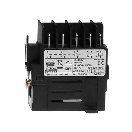 Stycznik BR 01-40-02-01 Tripus 400V 16A 4NO 60P0144 | Sklep