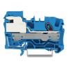 ZŁĄCZKA N 1-PRZEWODOWA 6 MM2 PUSH-IN CAG E CLAMP NIEBIESKA