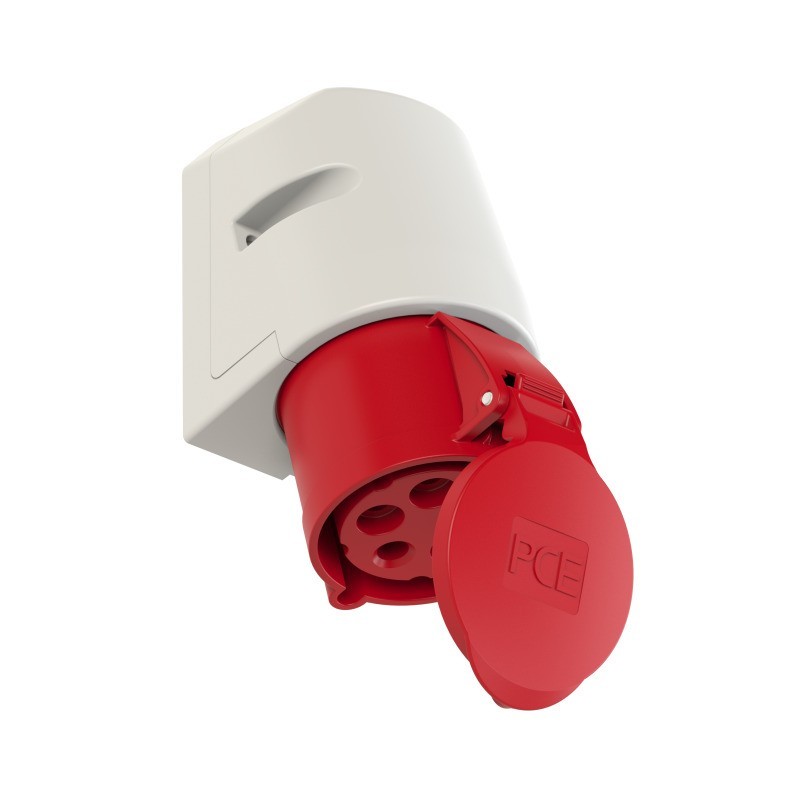 GNIZADO STAŁE 32A 5P 400V CZERWONE IP44 125-6