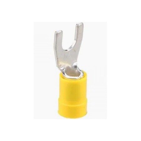 Końcówka widełkowa izolowana KWI 6/4 ERGOM E10KN-03020200300
