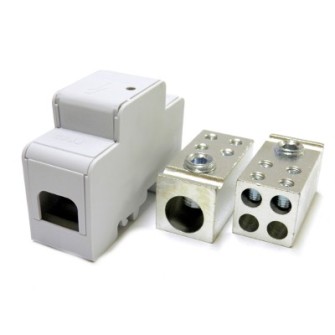BLOK ROZDZIELCZY AL/CU LBR 250A W. 3 NIEBIESKI