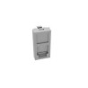 ADAPTER POJ. 22,5X45MM DO GNIAZD KOMP. I TEL. STANDARD POJEDYŃCZY