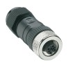 GNIAZDO PROSTE ŻEŃSKIE M12 4-PIN RKC 4/7 DŁAWIK PG7 11214