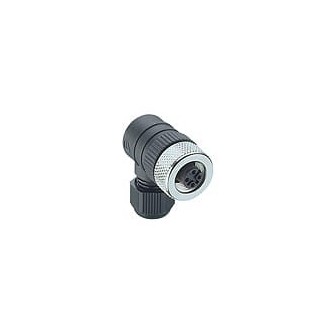 GNIAZDO  KĄTOWE ŻEŃSKIE M12 4-PIN RKCW 4 /7 LAWIK PG7 11258