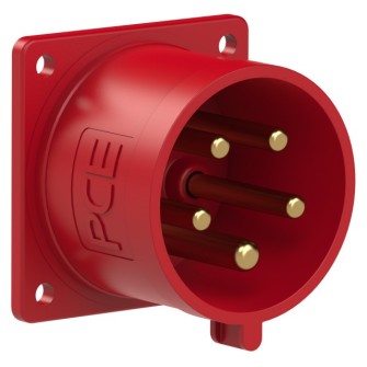 WTYCZKA TABLICOWA 32A 5P 400V CZERWONA 625-6