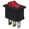 PRZEŁĄCZNIK KOŁYSKOWY WŁWYŁ CZERWONY-ŚWIECĄCY 0-1 16 A 250V AC TES-33