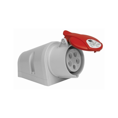 Gniazdo stałe siłowe 16A 5P 400V IP44 Pawbol B.1036 | Sklep