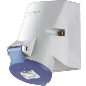 GNIAZDO STAŁE 16A 3P 6H 230V IP44 M_1720