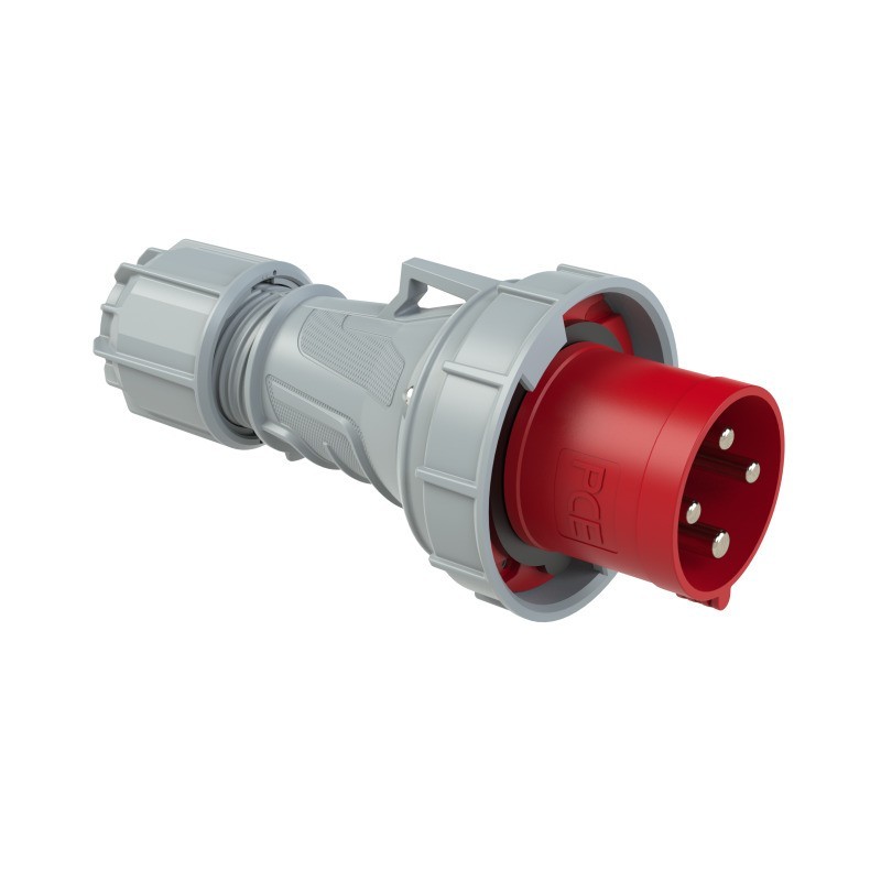 WTYCZKA PRZENOŚNA 63A 4P 400V CZERWONA I P67 POWER TWIST 034-6