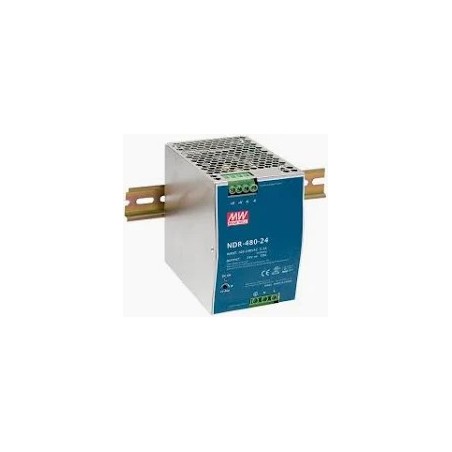Zasilacz na Szynę DIN 24V 20A 480W Mean Well NDR-480-24