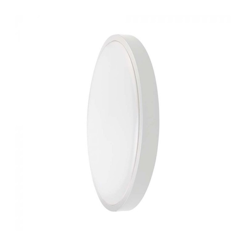 18W PLAFON LED/SAMSUNG ŚREDNICA 225MM/BARWA 4000K/KLOSZ MLECZNY RAMKA BIAŁA 5 LAT GWARANCJI 76161-24