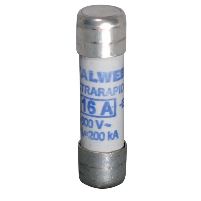 WKŁADKA CYLINDRYCZNA 10x38 16A aR 690V 002625009