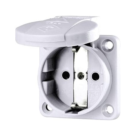 Gniazdo Schuko 16A 2P+Z Szare 11010 Mennekes | Sklep