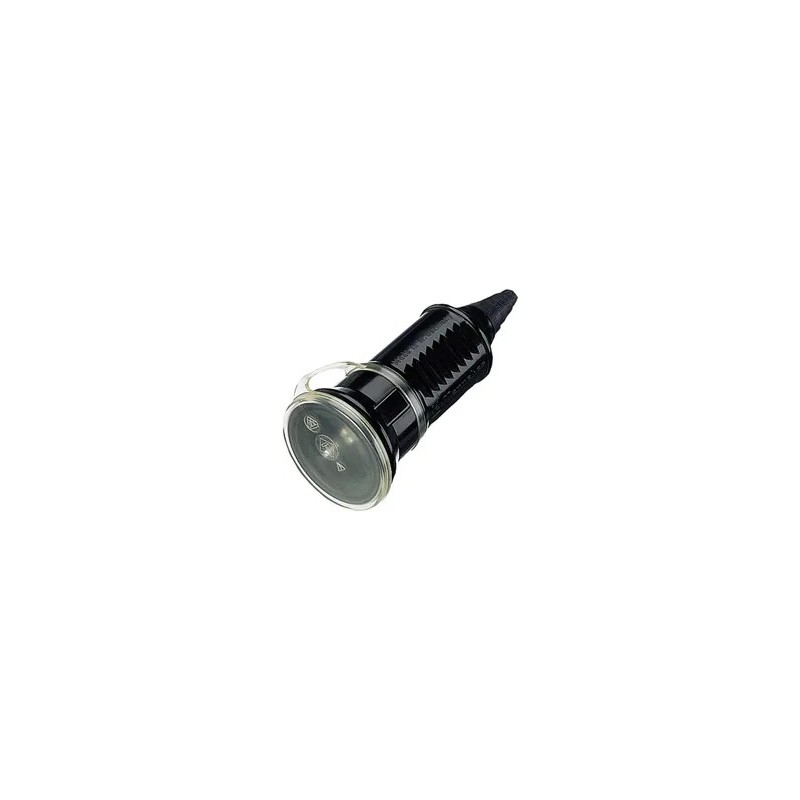 GNIAZDO PRZENOŚNE Z TW.16A 230V IP-44 CZARNE M_10755