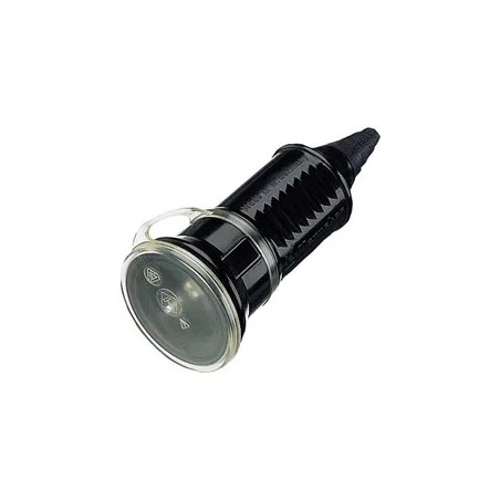 Gniazdo przenośne Schuko 16A 230V Czarnym 10755 Mennekes