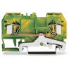 ZŁĄCZKA PRZELOTOWA PE 2-PRZEWODOWA 4 MM2 ZÓŁTOZIELONA 281-907