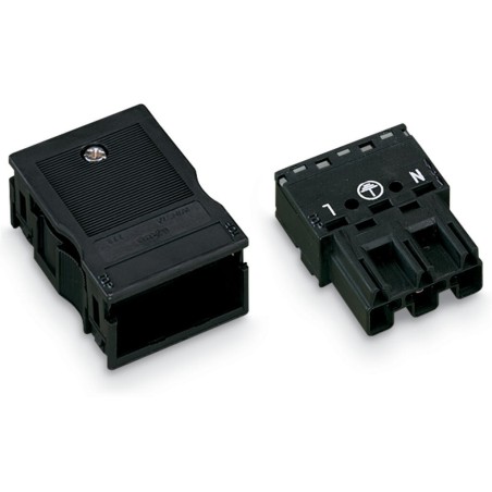 Wtyk 3-torowy z obudową 4mm2 WAGO 770-113 WINSTA MIDI | Sklep