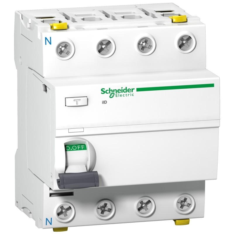WYŁĄCZNIK RÓŻNICOWY 63A 30MA 4M AC 10KA ACTI 9 IID 63A/30MA/AC 4P
