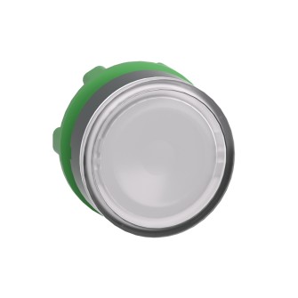 GŁÓWKA PRZYCISKU BIAŁA PODŚWIETLANA FI 22 LED ZB5AH013