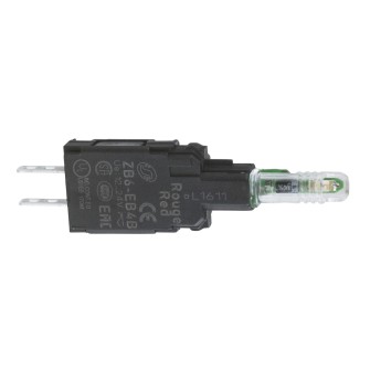 KORPUS Z LED 12-24V AC/DC ZIELONY ZB6EB3B