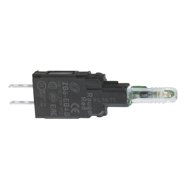 KORPUS Z LED 12-24V AC/DC ZIELONY ZB6EB3B