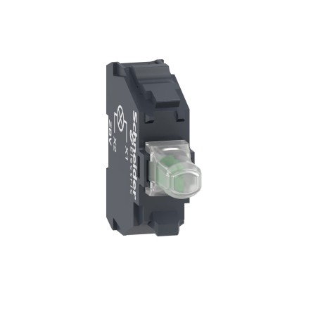 Blok LED biały 24V AC/DC ZBVB1 Schneider Harmony