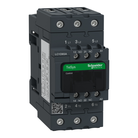 Stycznik LC1D65AE7 Schneider 3P 65A 48V AC 1NO+1NC | Sklep