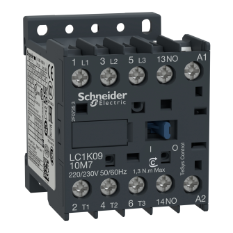 STYCZNIK MINIATUROWY 9A 24V AC 1 NO