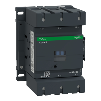 STYCZNIK 3P 115A 230V AC 1NO+1NC