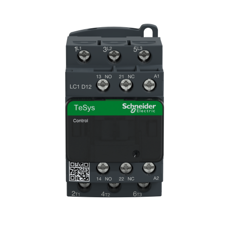 Stycznik 12A 3P 24V AC 1NO+1NC LC1D12B5 Schneider | Sklep