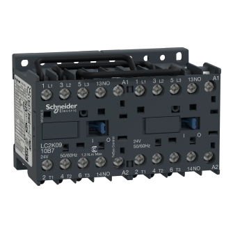 STYCZNIK NAWROTNY 9A 24V AC