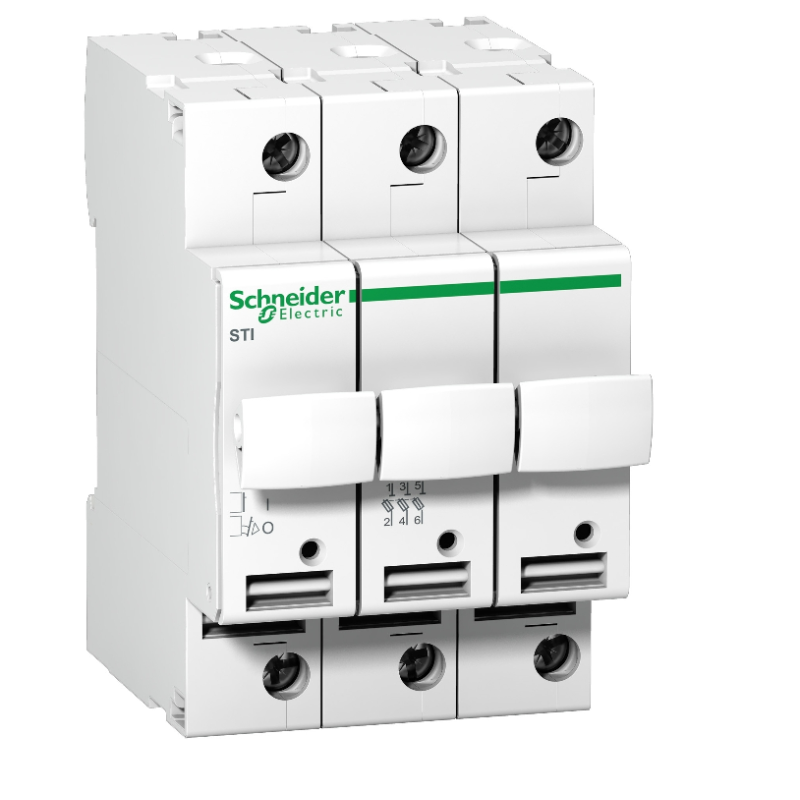 PODSTAWA BEZPIECZNIKOWA STI 3P 500V 10,3X38 A9N15656