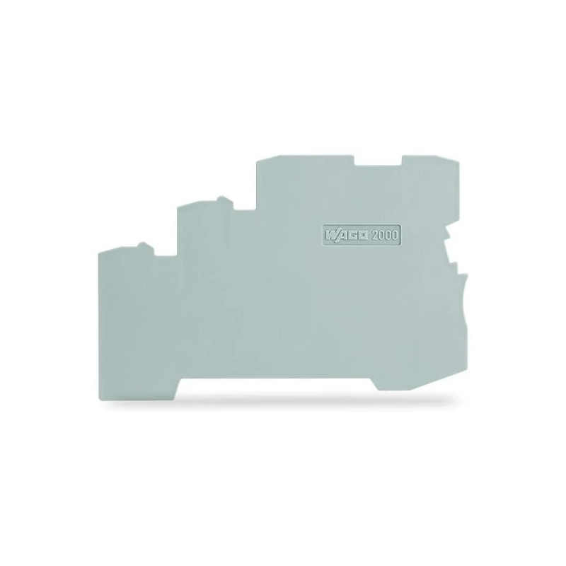 ŚCIANKA KOŃCOWA SZARA 1,5MM2