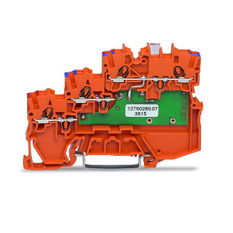 ZŁĄCZKA ZASILAJĄCA DO CZUJNIKA POMARAŃCZOWA 1 MM2 2000-5372/1102-953