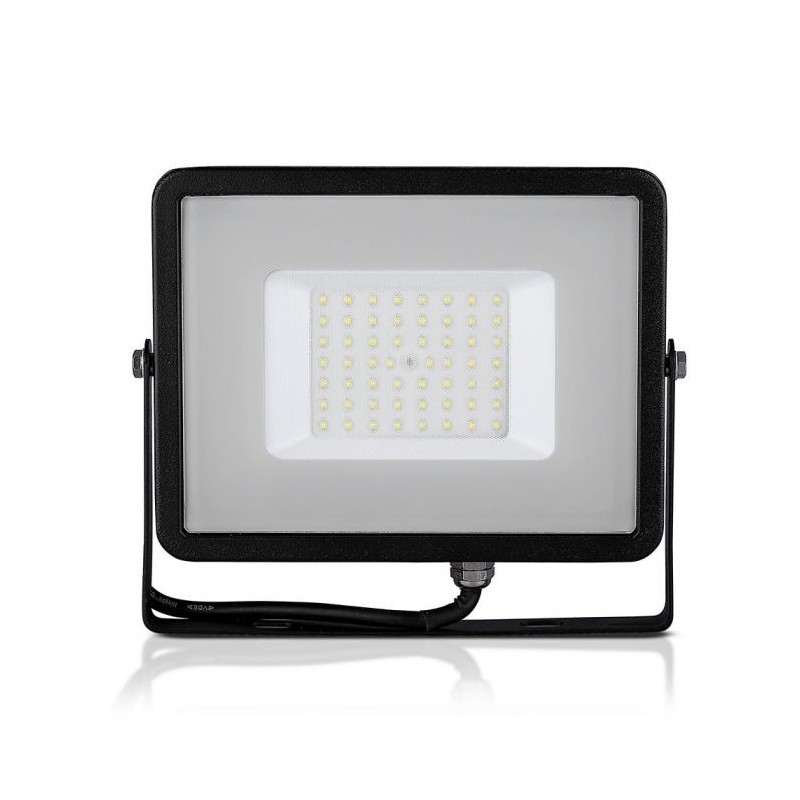 VT-10 10W SMD FLOODLIGHT WITH SAMSUNG CH IP COLORCODE:4000K BLACK BODY GREY GLASS
