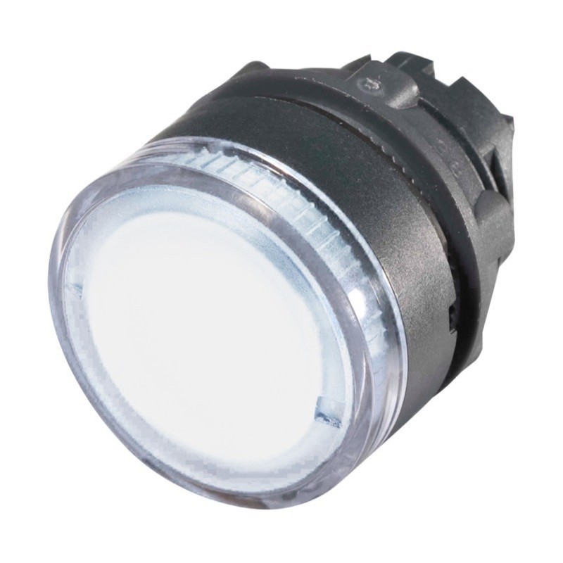 NAPĘD PODŚWIETLANY PRZYCISKU BIAŁY ZB5AW31