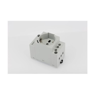 GNIZADO ELEKTRYCZNE Z LED DO MONTAŻU NA SZYNĘ DIN RAL7035