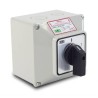 ŁĄCZNIK KRZYWKOWY 0-1 25A 3P W OBUDOWIE IP65