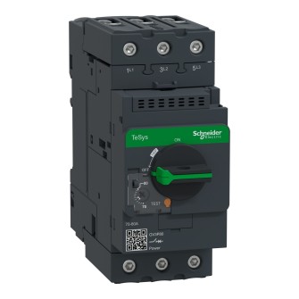 WYŁĄCZNIK SILNIKOWY MAGNETOTERMICZNY TESYS GV3P NAPĘD OBROTOWY 70-80A ZACISKI EVERLINK GV3P80