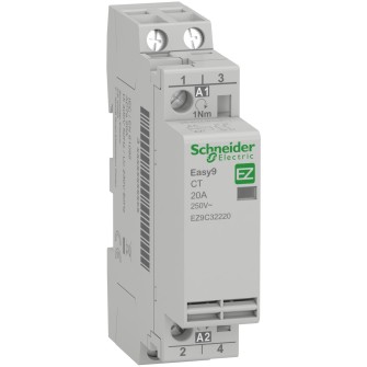 STYCZNIK MODUŁOWY 20A 2NO 230V EZ9CT-20-20-230 EZ9C32220
