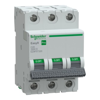 WYŁĄCZNIK NADPRĄDOWY EZ9F-C20-3 EZ9F57320