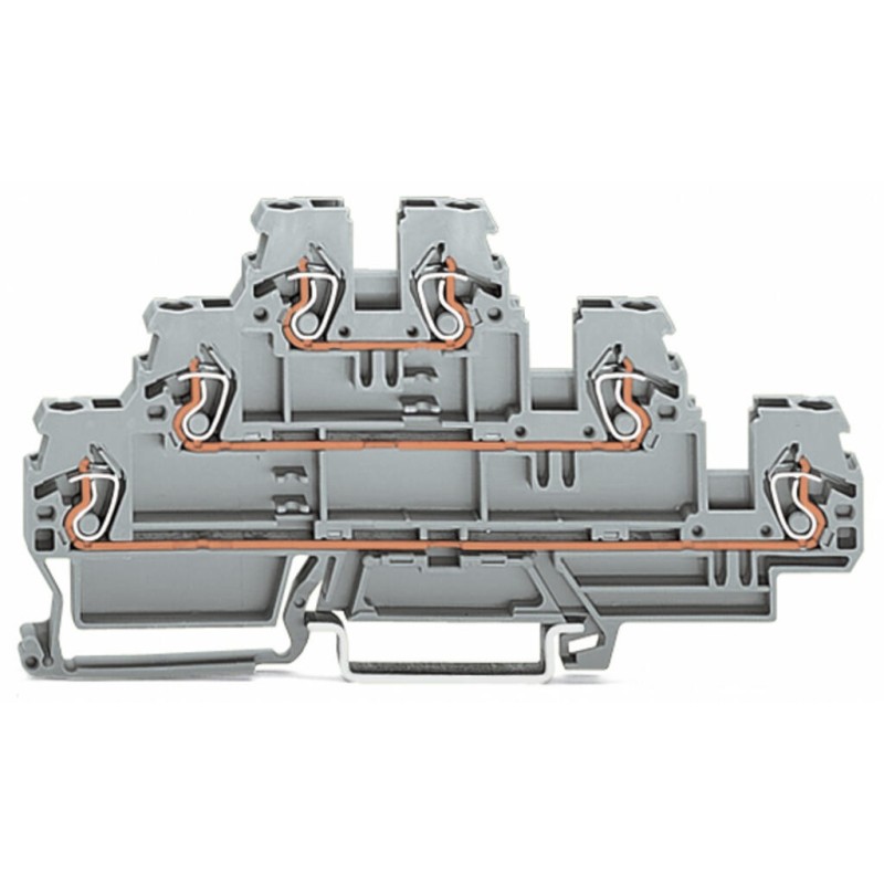 ZŁĄCZKA TRZYPIĘTROWA 2.5 MM2 SZARA 3P