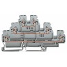 ZŁĄCZKA TRZYPIĘTROWA 2.5 MM2 SZARA 3P