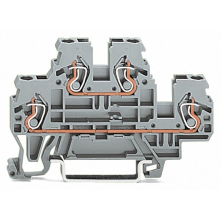 Złączka Dwupiętrowa WAGO 870-503 L/N 2.5mm2 24A Szara | Sklep