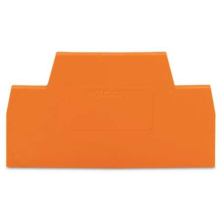 Ścianka końcowa pomarańczowa WAGO 280-341 2.5mm | Sklep