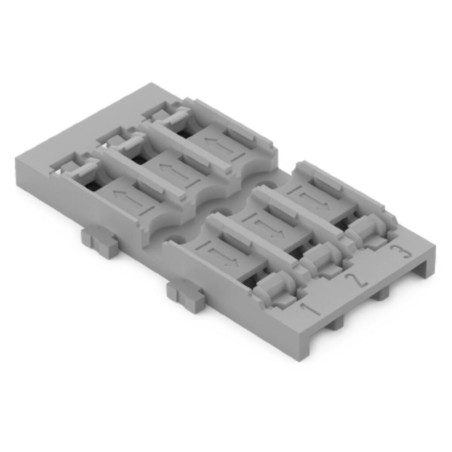 Adapter montażowy WAGO 221-2523 3-torowy śrubowy | Sklep