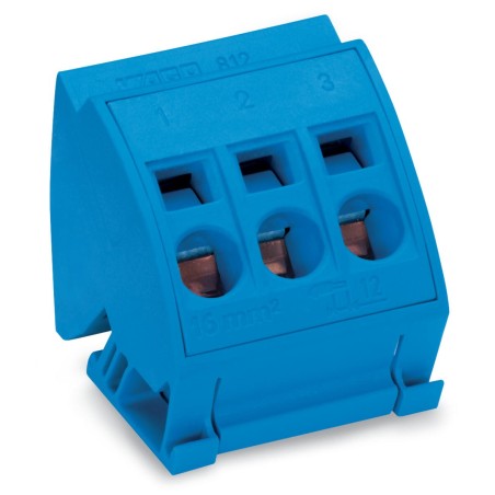 Blok przyłączeniowy WAGO 812-114 do szyn 10x3mm 16mm2 N | Sklep