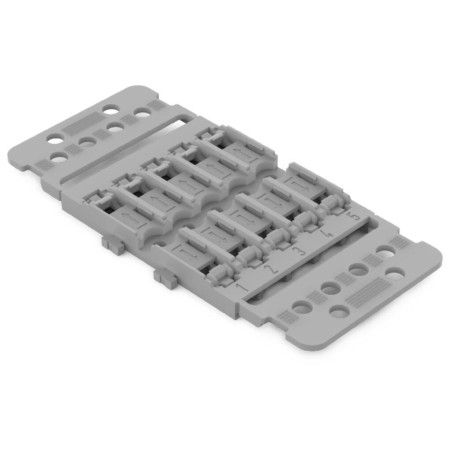 Adapter montażowy WAGO 221-2505 5-torowy szary | Sklep